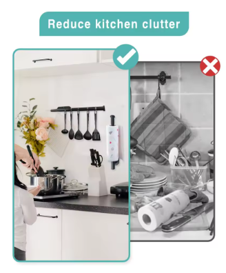 Under-Cabinet Paper Towel Holder