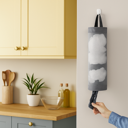 Wall-Mount Plastic Bag Dispenser