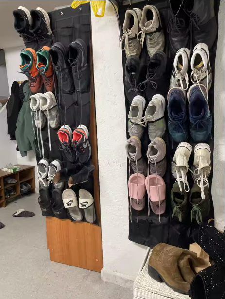 Over the Door Shoe Rack